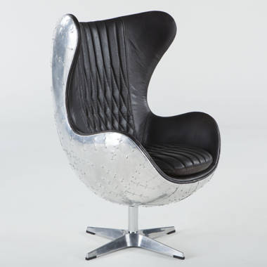 Aviator egg chair discount aluminium